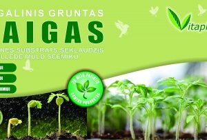 Augalinis gruntas "Daigas" 15 L