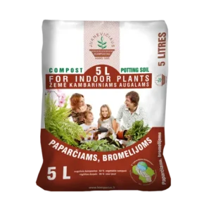 Žemė paparčiams 5 L