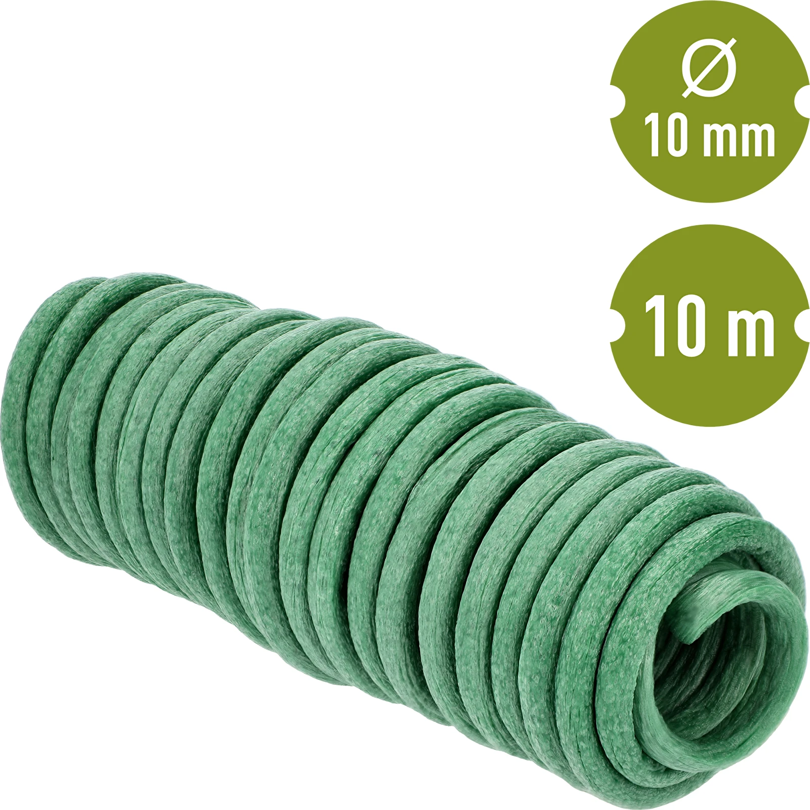Sodo viela žalia su porolono apvalkalu d10 mm 10 m - Vaizdas 2